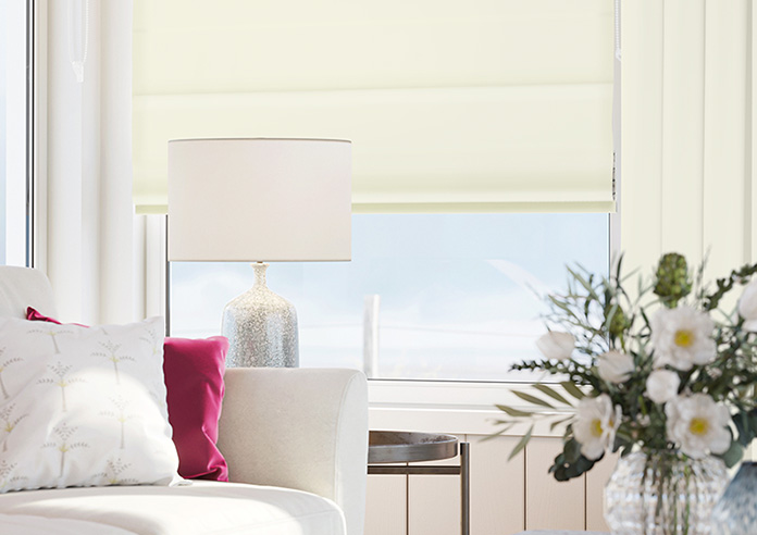 Hartford, Calm White - Roman Blind - Image 5